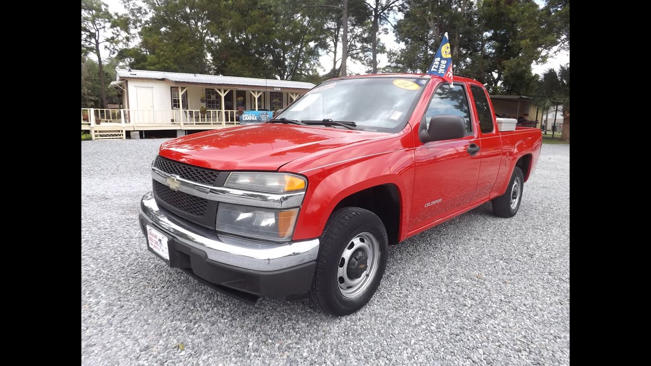 2006 CHEVROLET COLORADO FOR SALE!! LEISURE USED CARS 850-265-9178 - YouTube