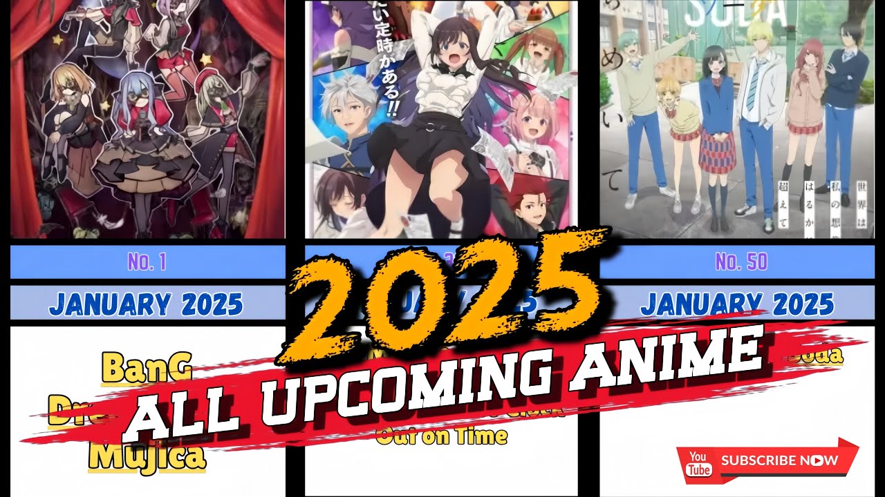Upcoming Anime Winter 2025 List