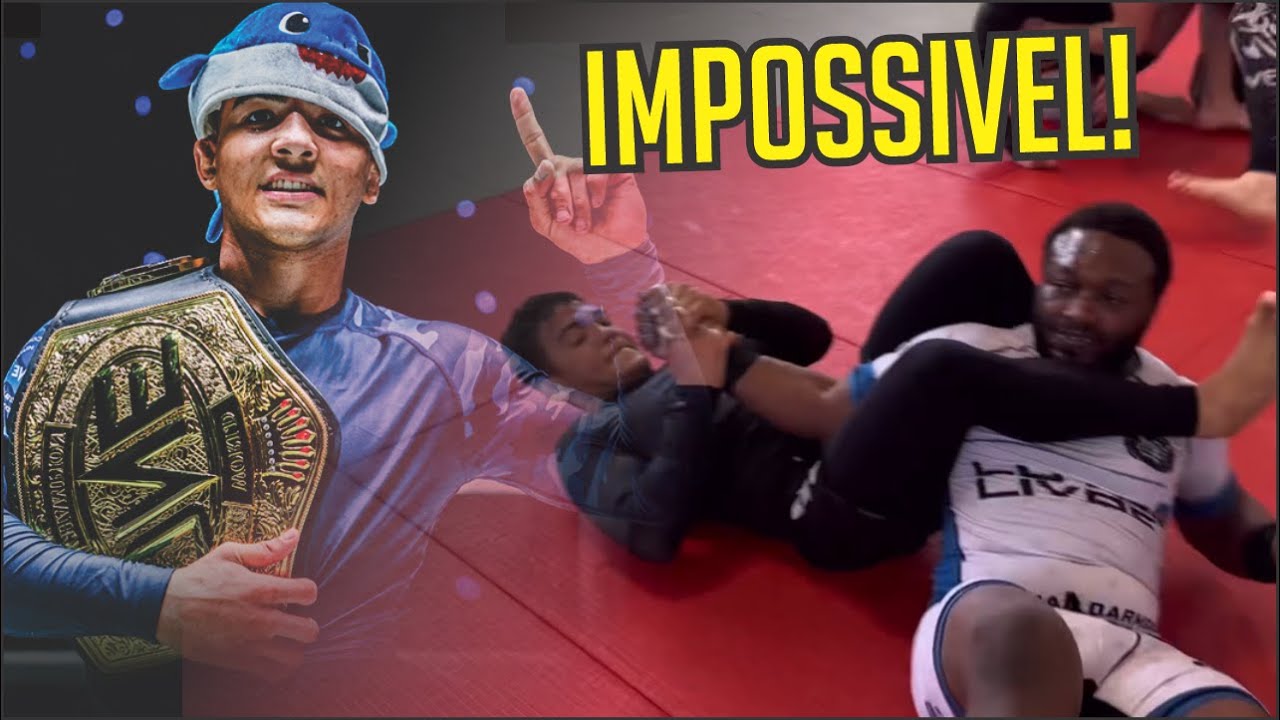 NUNCA DESAFIE O CAMPEÃO DO ADCC BABY SHARK