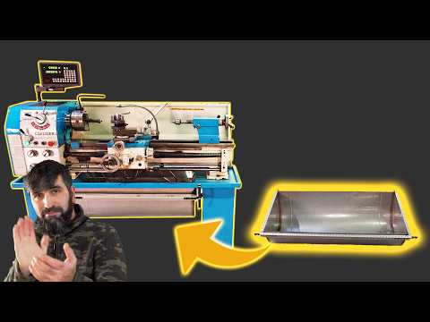 My DIY Chip Tray Upgrade for the Lathe!