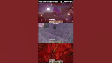 EnhancedVisuals Minecraft Mod #minecraft #minecraftmods #minecraftshaders