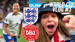 THE MOMENT LAUREN JAMES SCORES a BANGER for ENGLAND vs DENMARK! (Fans POV) | Women's World Cup 2023