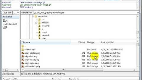 Wordpress Tutorials VIDEO 36 of 80 How to Delete Wordpress Manually