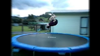EPIC ENTRANCE! + WEBSTERS! (Trampoline Session #2)