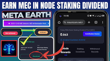 Meta Earth Node Update 2026 | ME Unicorn Node Activity & Dashboard Overview | ME PASS 
