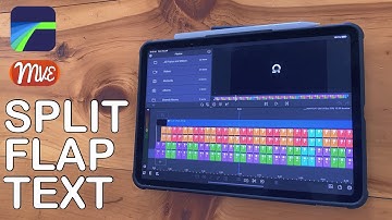 Split-Flap Text Animation, LumaFusion - Tutorial (iOS, Android, ChromeOS)
