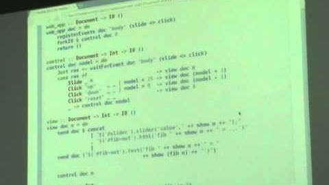 XLDI Workshop @ ICFP 2012.  Andrew Farmer.