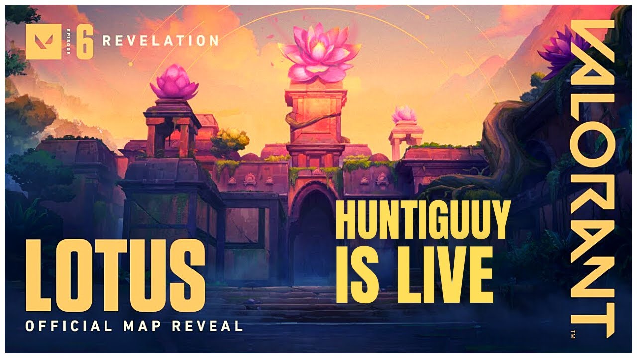 City of Flowers // Lotus Official Map Trailer VALORANT HuntiGuuY is