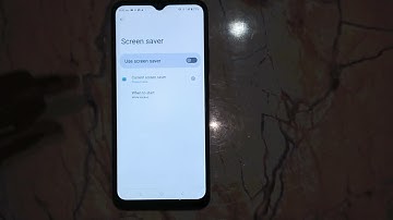 realme nazro 50a enable disable screen saver,how to on off screen saver in realme nazro 50a