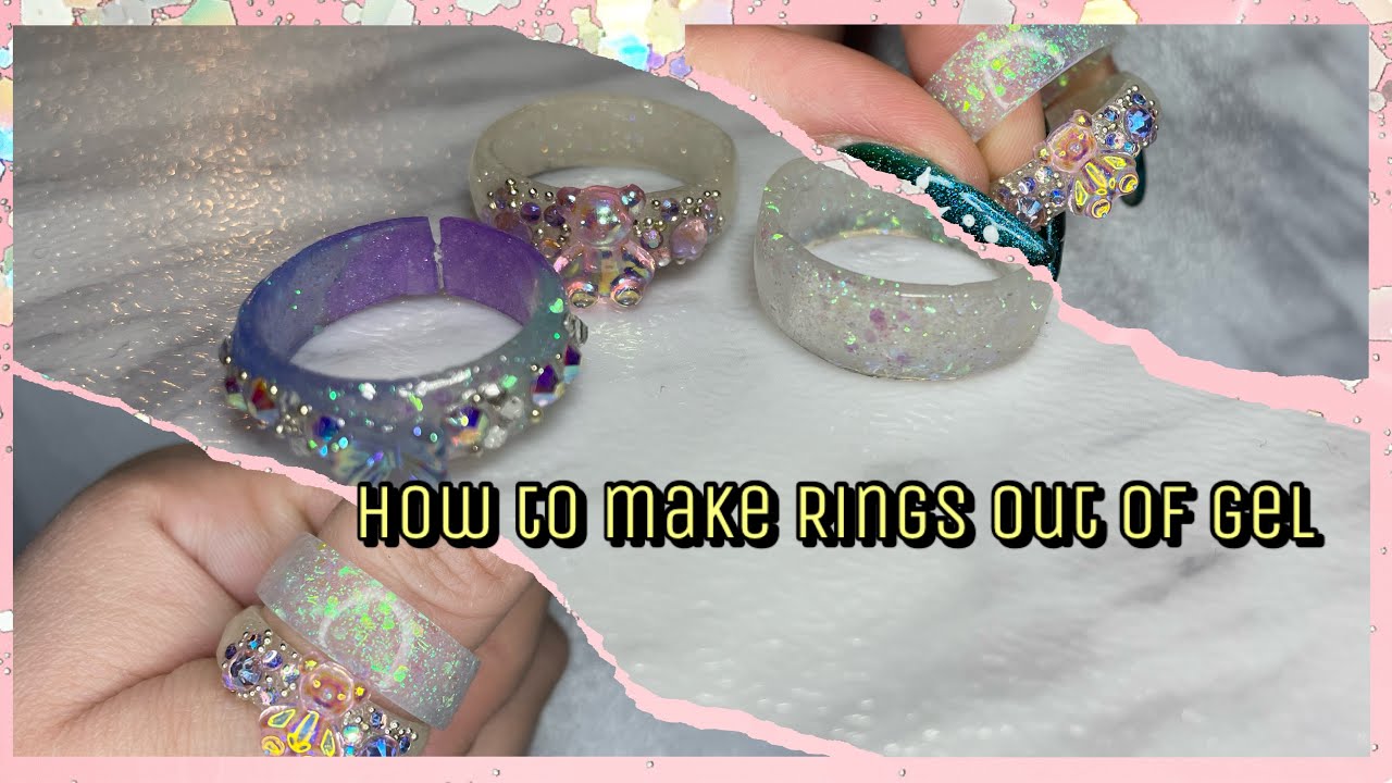 CRAFTING A RING OUT OF NAIL PRODUCTS | WILL IT GEL?