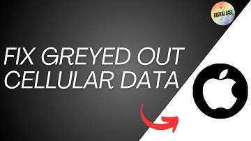 How To Fix Greyed Out Cellular Data On iPhone