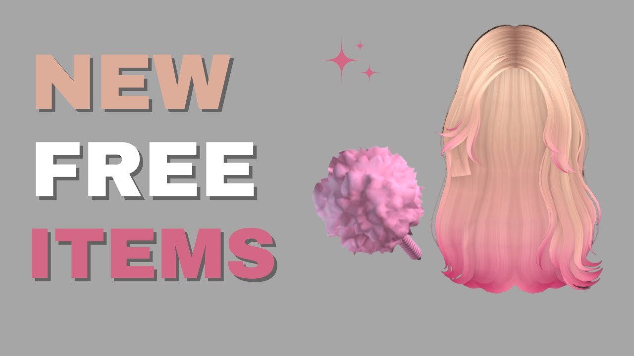 NEW FREE ITEMS & HAIR IN ROBLOX! 