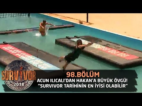 Survivor 2018  | 98. Bölüm | Hakan'a Büyük Övgü! \