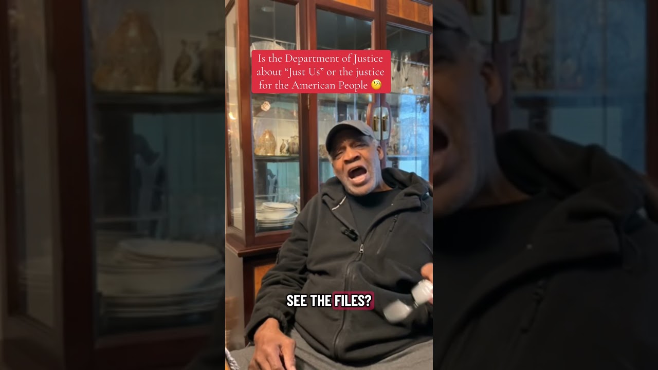 Who does the department of justice serve? 