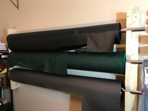 Diy Fabric Roll Storage For People Who Sew A Lot