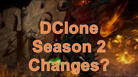 [D2R] Should DClone Spawning Be Changed For Season 2?