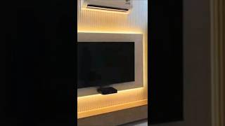 Double Height Luxury Home Interior | Modern TV Unit Design | Rashid Saifi Carpenter | 8607862786 🏠✨