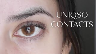 Uniqso Contacts Review | Sweety Colorful Rio Chocolate screenshot 5