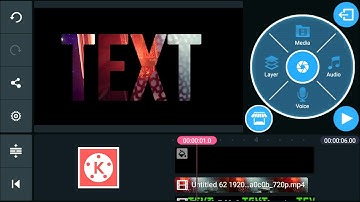 How to text effect in kinemaster
