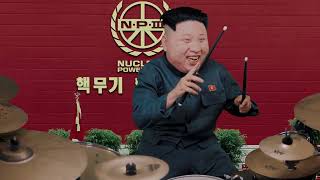 Nuclear Power Trio  A Clear And Present Rager drum Playthrough