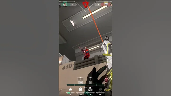 CLEAN Sheriff 4K Icebox (Valorant) #Shorts