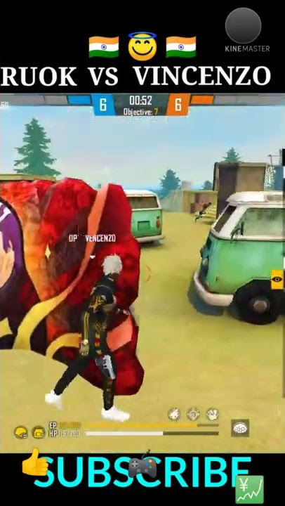 RUOK FF VS VINCENZO 🤔24kGoldn - Mood ❤️ (Free Fire Highlights)