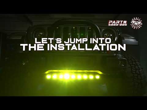 Installation Instructions: ORACLE Jeep Lighting Skid Plate Light Bar | #5883-001 and #5883-006