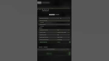 The BEST CONTROLLER SETTINGS on MW2 #shorts