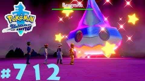 Pokemon Sword Shiny Dynamax Bergmite Raid & Catch