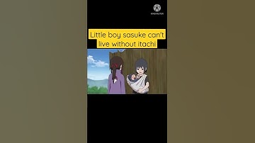 Little boy sasuke can