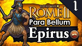 RISE OF EPIRUS! Total War Rome 2: Para Bellum: Pyrrhus of Epirus Campaign Gameplay #1