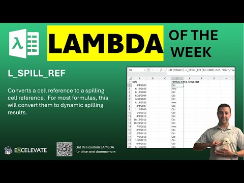LAMBDA of the Week: L_SPILL_REF - 10/2/2026 [FREE WORKBOOK!]