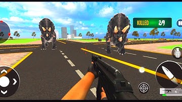 Dinosaur 🦖 Hunt - Walkthrough Gameplay Part 1 - ( New Dinosaur Games Android )