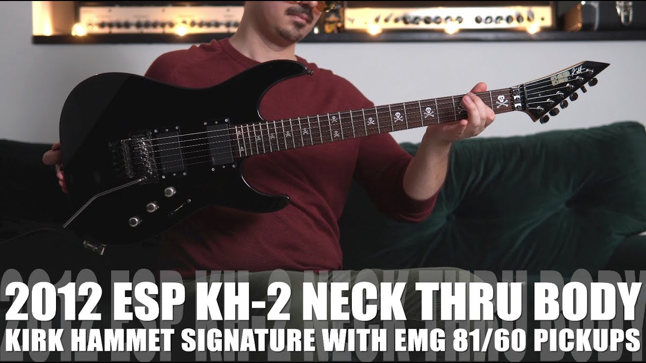 The ESP KH-2 Neck Thru Body is better than you assume it is! ☠️☠️☠️
