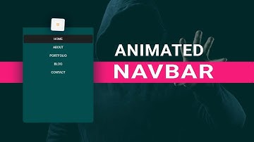 Cool Animated Navbar Using HTML & CSS & Jquery
