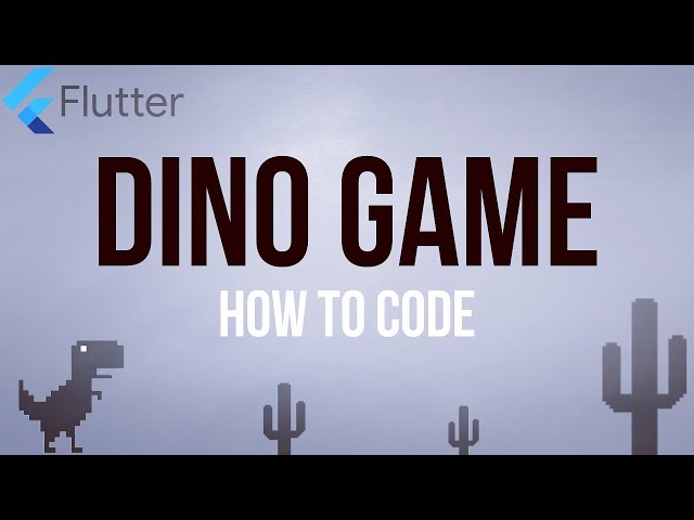 Create the Chrome Dino Game with Flutter