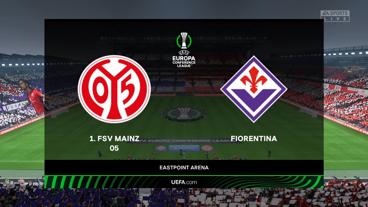 1. FSV Mainz 05 vs ACF Fiorentina | League Phase UEFA Conference League ...