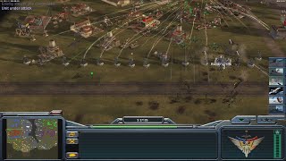 USA Air Force - Command & Conquer Generals Zero Hour - 4 vs 4 HARD Gameplay