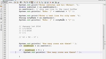 Week 04 String, Scanner, and Java API Part 10