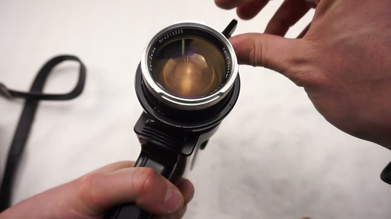 Zeiss Ikon Moviflex S8 Super 8 camera film testing + loading film | For sale + free WW shipping