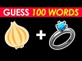Can you guess the word by the emojis  guess the emoji
