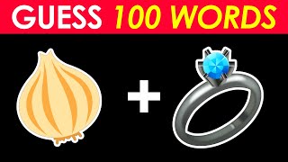 Can You Guess the WORD By The Emojis? | Guess The Emoji