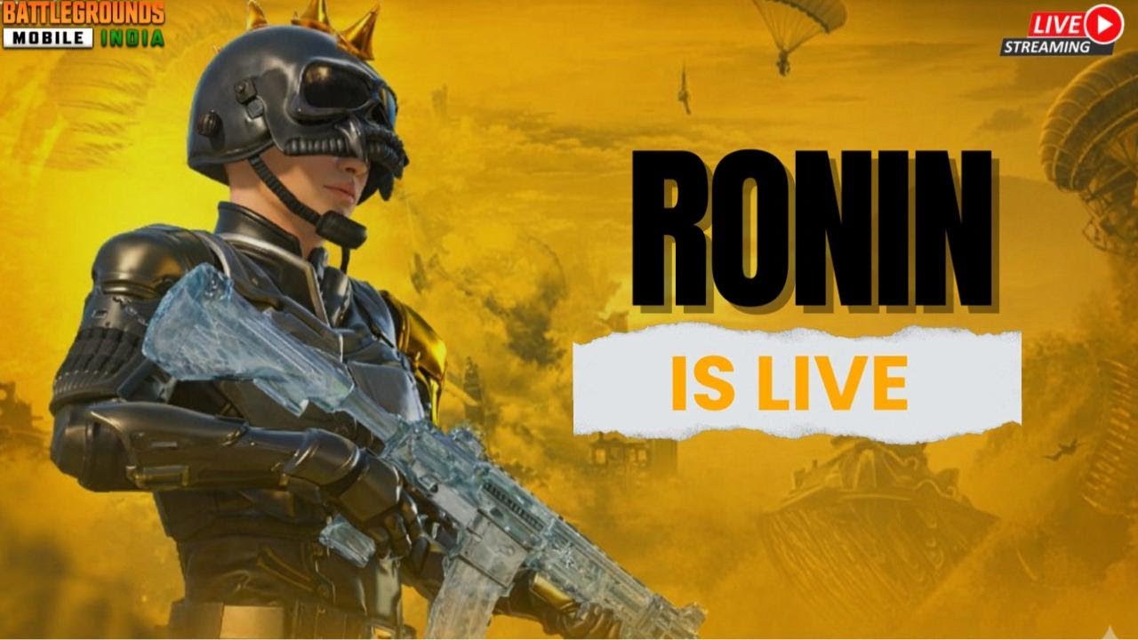 BGMI LIVE 4.2  🔴 | Intense Matches & Clutches with Ronin 🔥