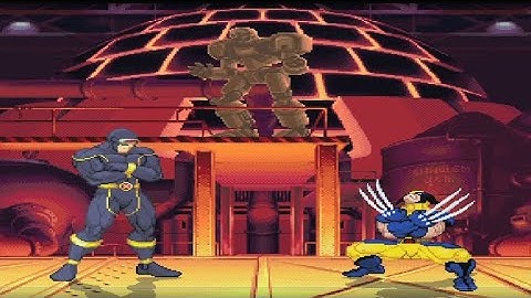 Astonishing Cyclops vs Wolverine X-men 97 mugen | Marvel vs Capcom MAX