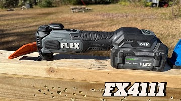 Flex oscillating multitool initial thoughts.