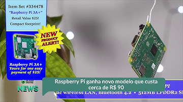 Raspberry Pi ganha novo modelo que custa cerca de R$ 90
