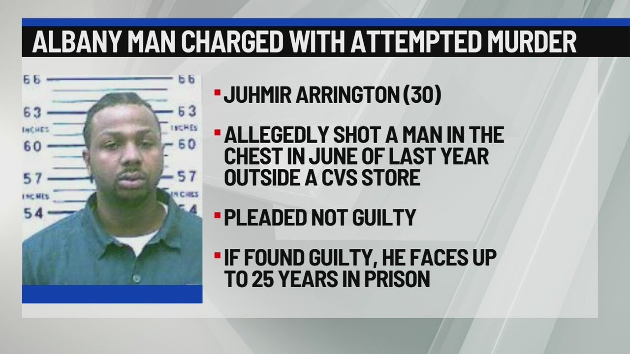 Albany man charged with attempted murder - YouTube