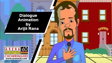 Arena Animation Chowringhee: Dialogue Animation by Arijit Rana #arenaanimationchowringhee