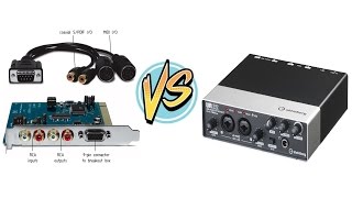 EGT - Guitar Recording: Old PCI card VS New USB card