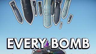 Using Every* Bomb Size In War Thunder